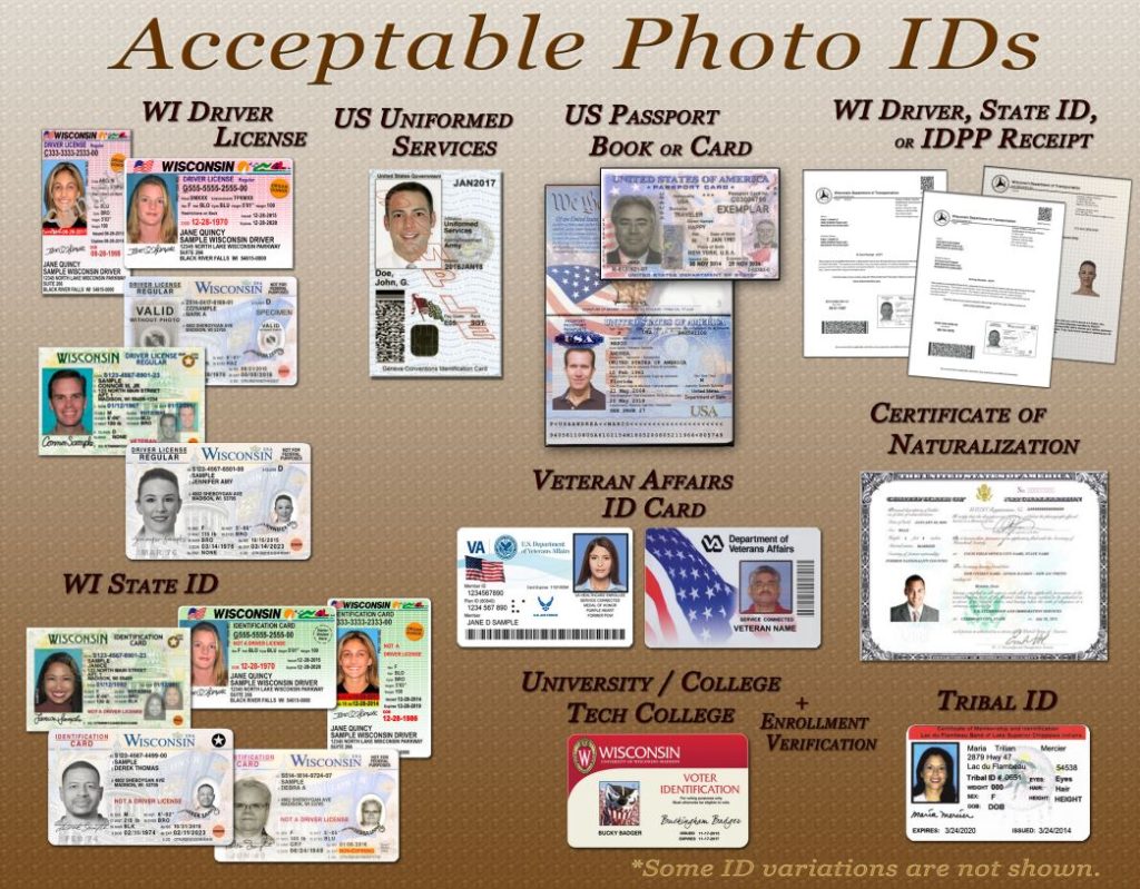 Clk Acceptable Photo Id