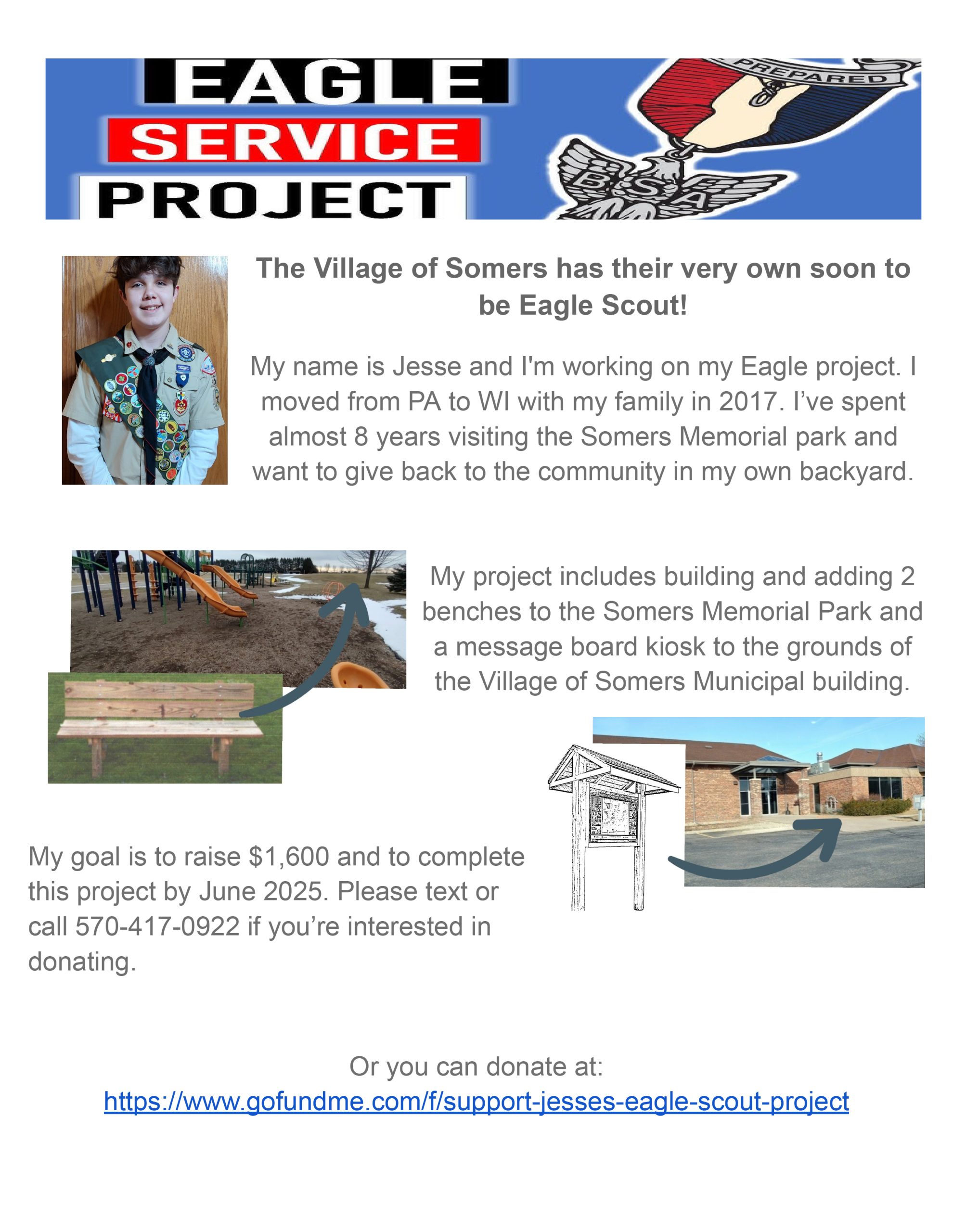 Village Of Somers Eagle Project Poster Google Docs
